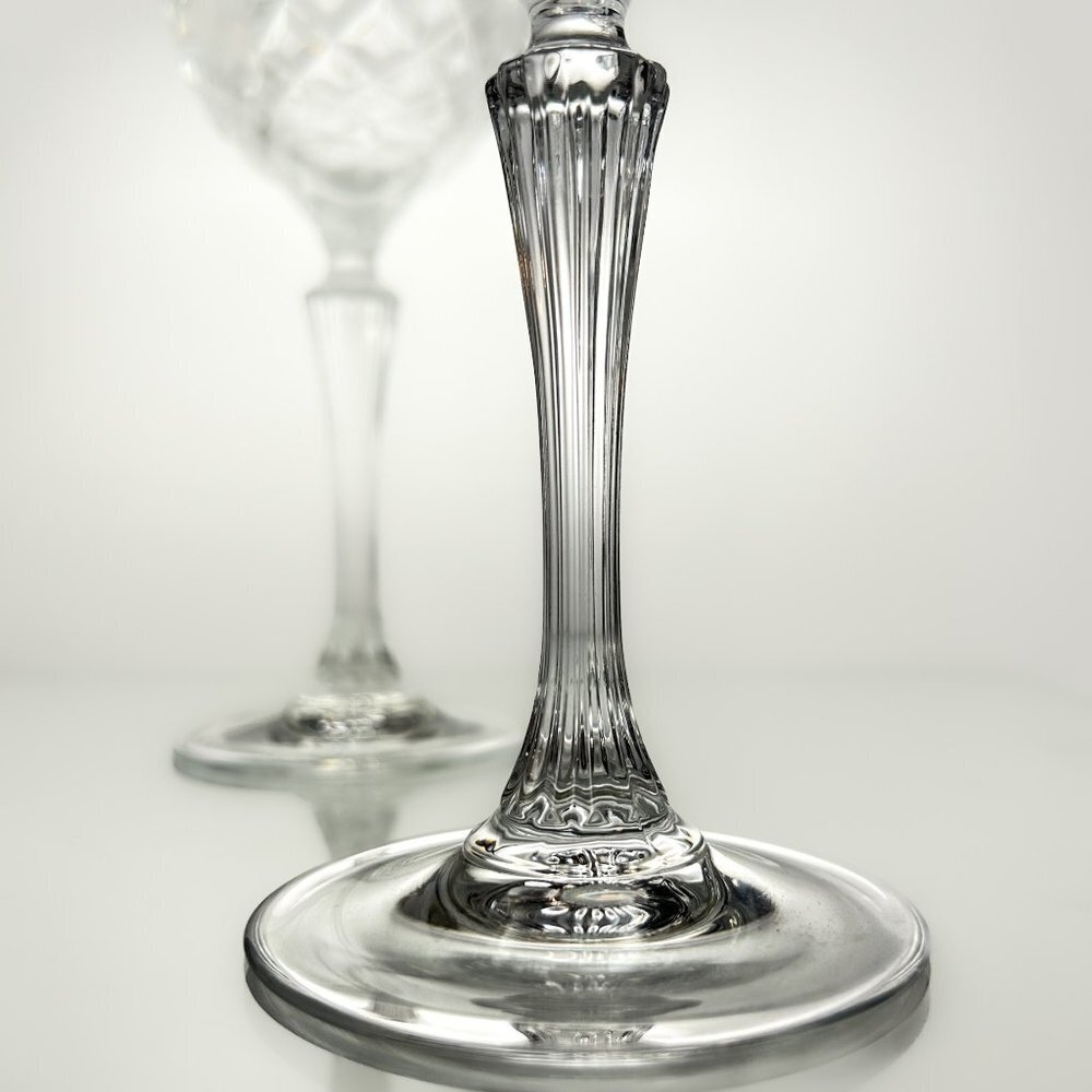 Mikasa Waterford Crystal Goblets | Wine Glasses | Beautiful Glassware for Two - Picture 3 of 8